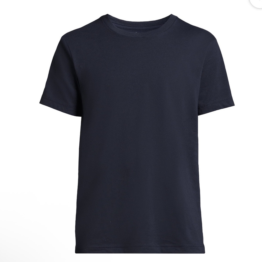 🇺🇸 $5 🇺🇸 George Big Men's Black Crewneck Tee with Short Sleeves 2XL (50-52) NWT